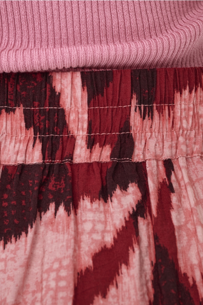 JDYMILES HW PALAZZO PANT WVN 15353810 KARANDA RED/DUSTY ROSE